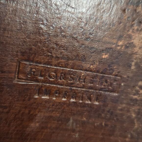 Florsheim Imperial Longwing Black Leather Oxford Shoes Mens Size 10.5 3E X-Wide - Picture 10 of 10